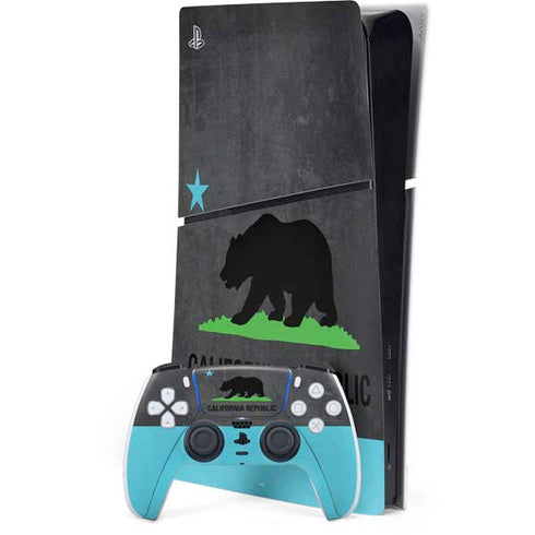 California Neon Republic PlayStation PS5 Skins